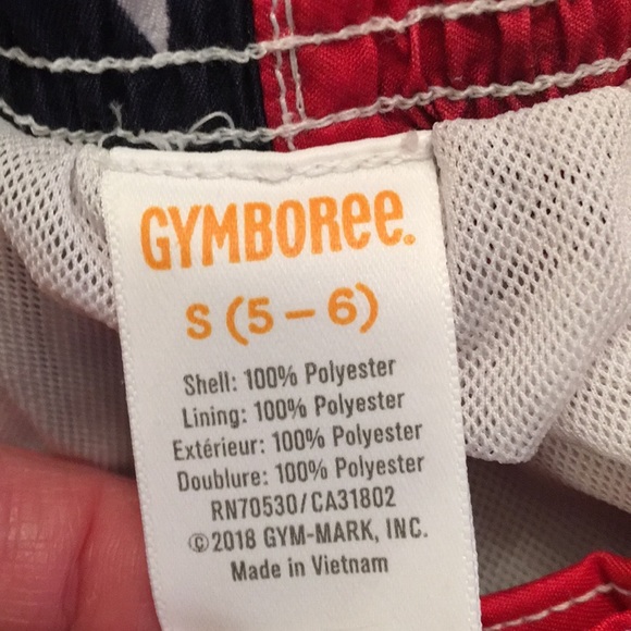 🌸FREE Gift  (5/6) Swim Red White Blue Gymbore Patriotic Labor Day American USA - Picture 8 of 9